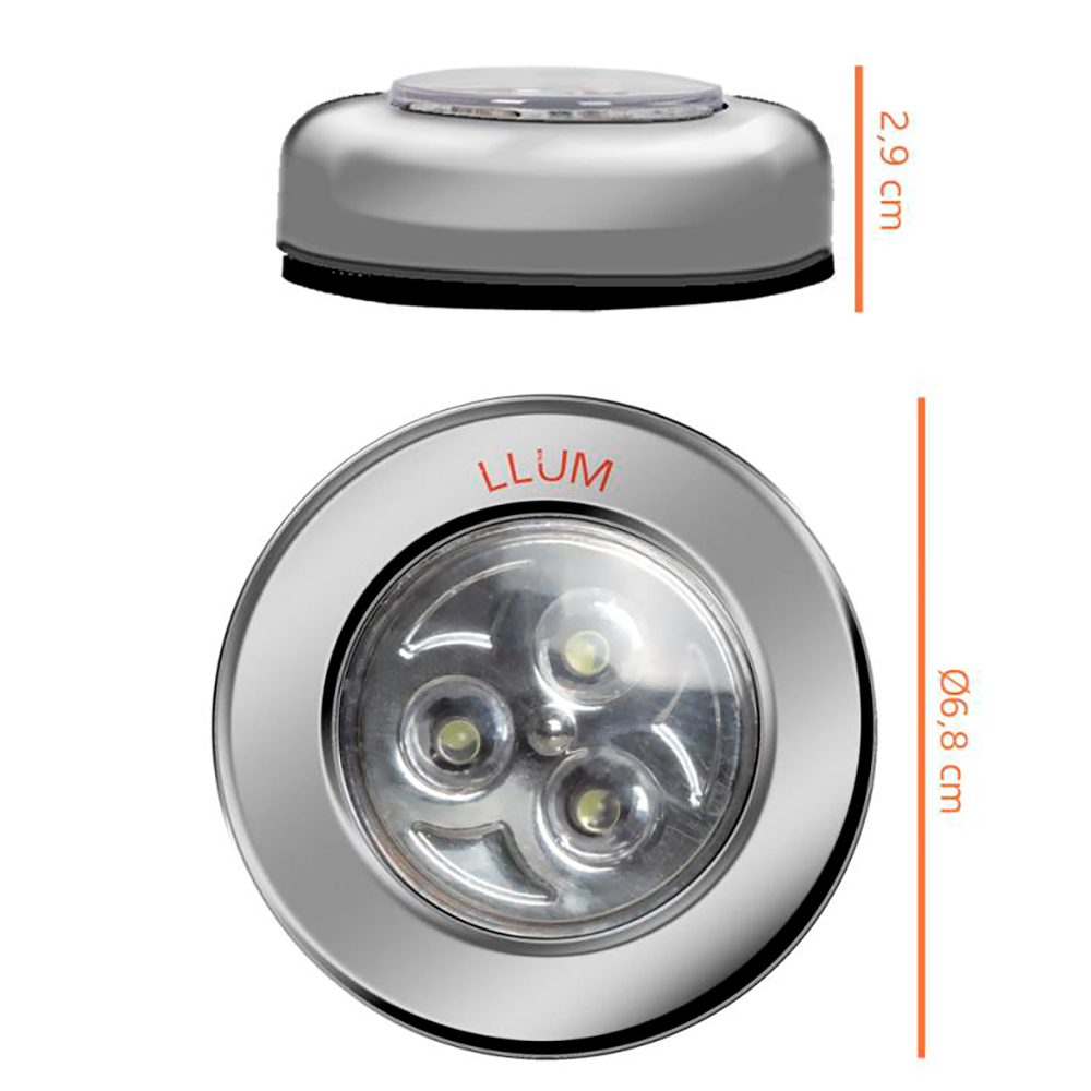 Button Led Redondo – LLUMMTech